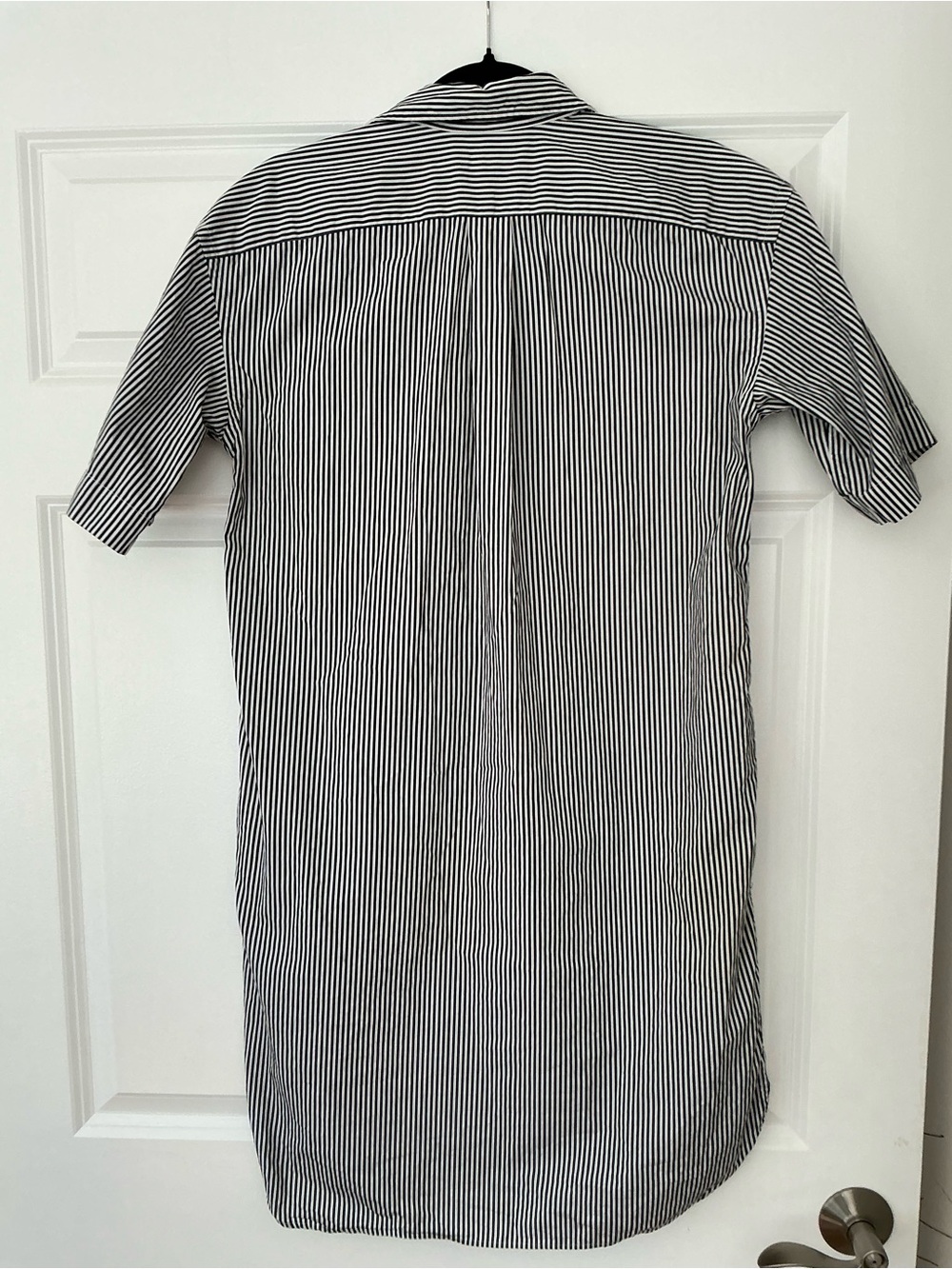 Polo Ralph Lauren shirt dress, black and white, size 4 - Picture 6 of 8